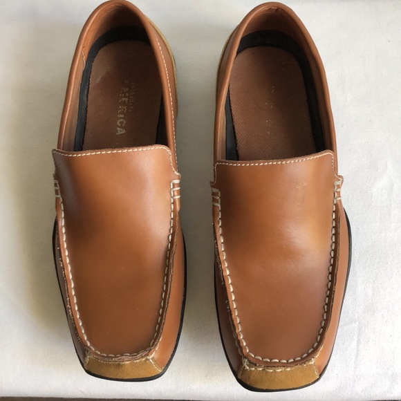 Perry Ellis slip on shoes for men loafers & slip ons casual leather size 10 - Picture 2 of 9
